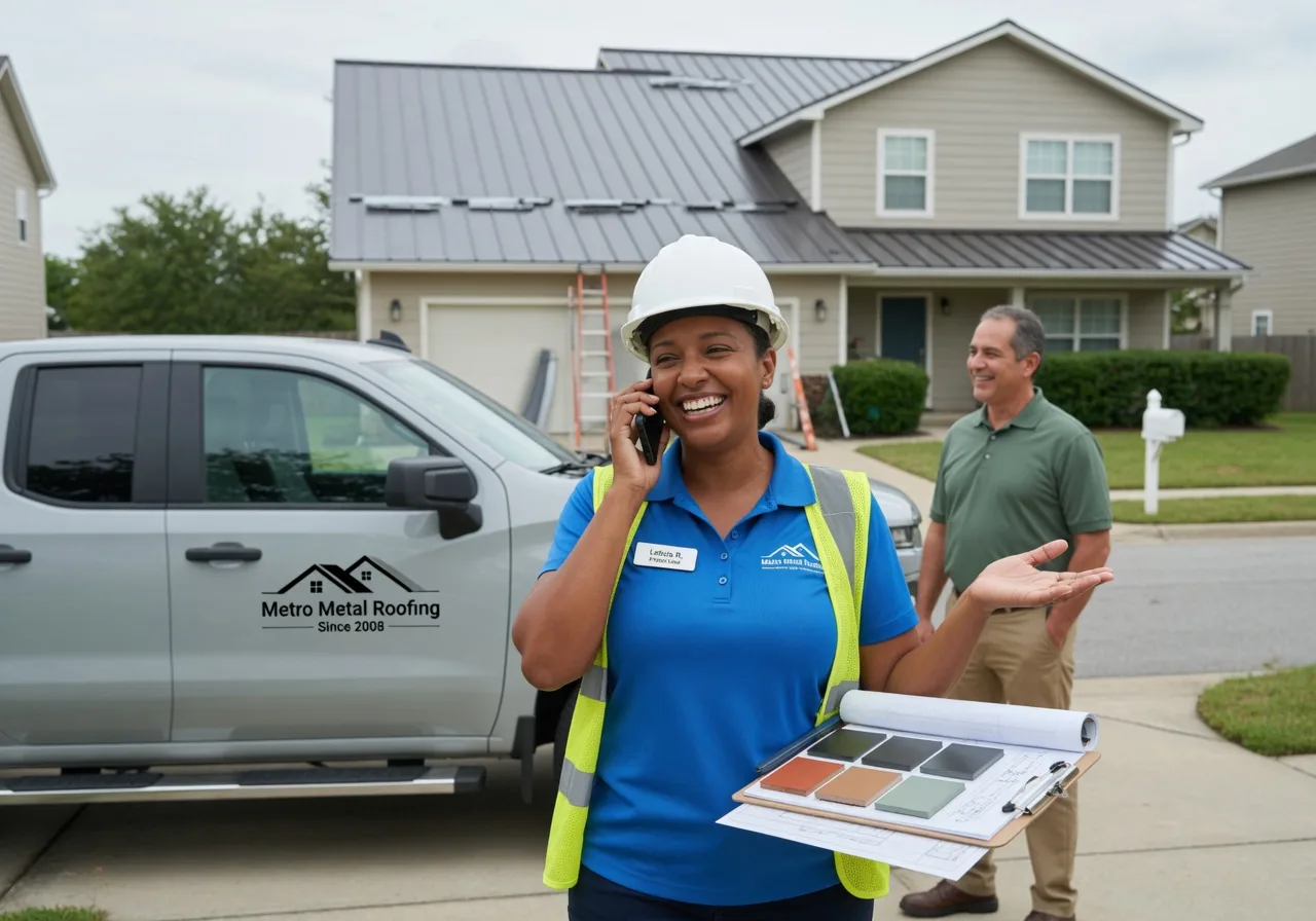 Storm Damage Metal Roof Repair in Rockville, VA